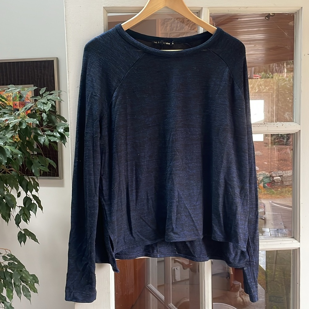 COPY - Rag & Bone Hudson Long Sleeve Top, size Small in a relaxed fit jersey st…